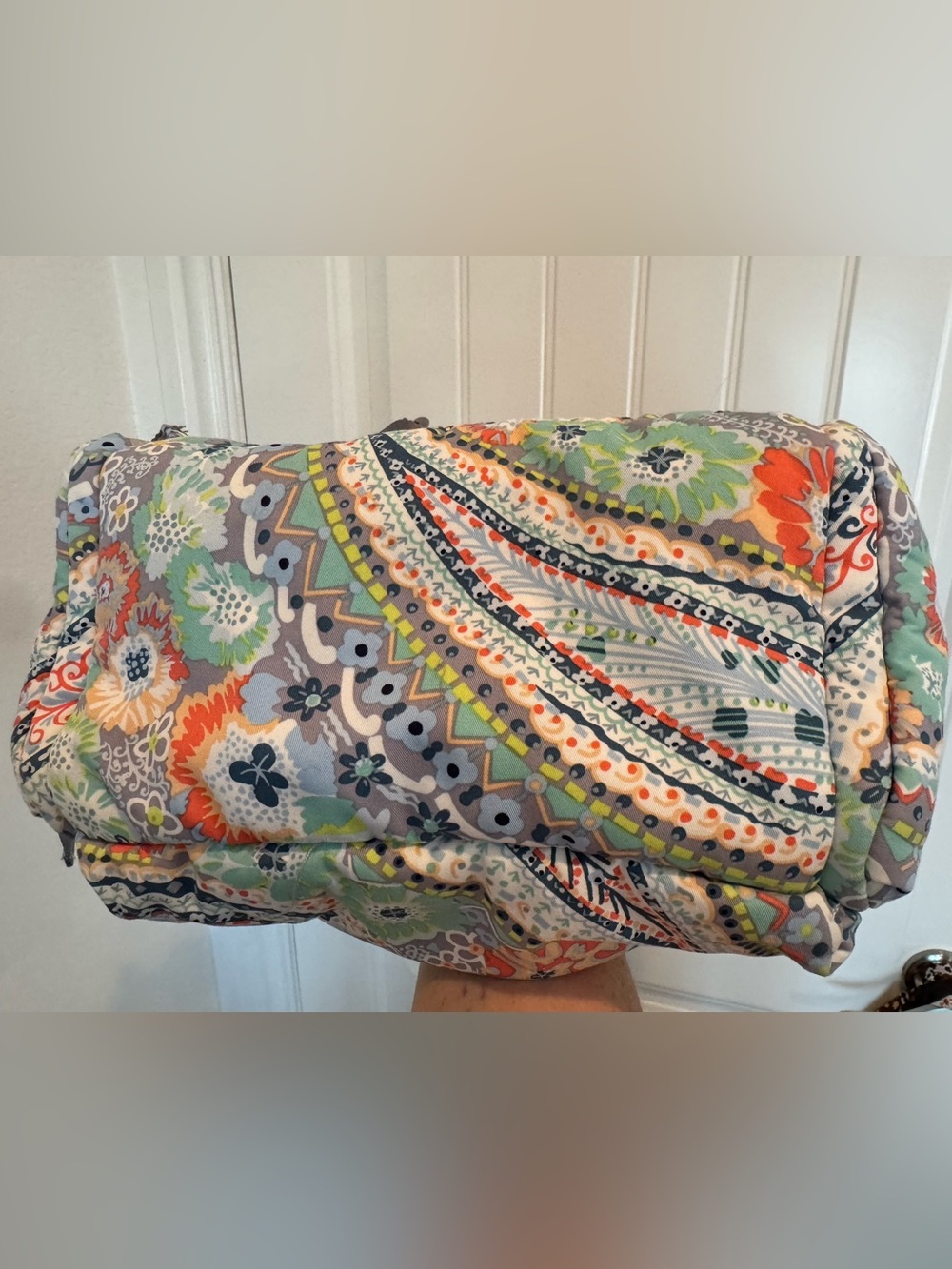 Vera Bradley Utility Backpack Citrus Paisley Print - Picture 10 of 11